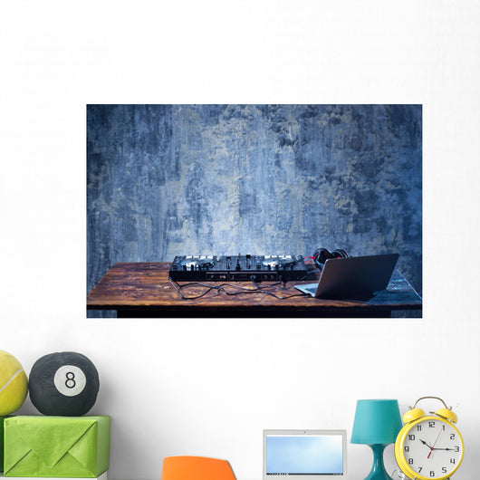 Dj mixer Wall Mural