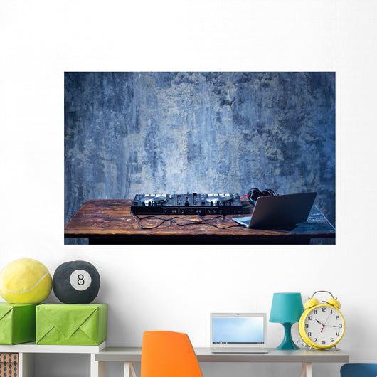 Dj mixer Wall Mural