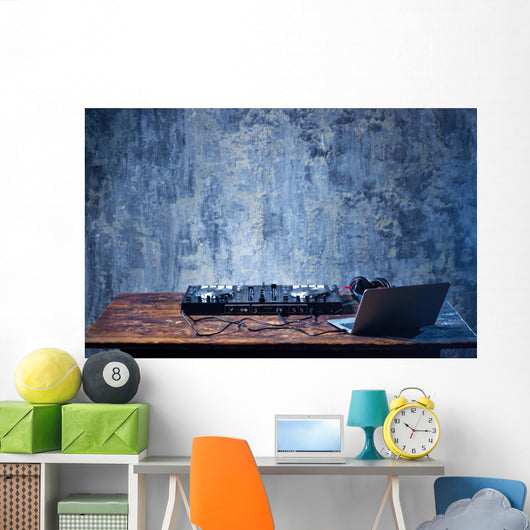 Dj mixer Wall Mural