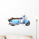 Vintage motor scooter Wall Decal