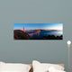 Panoramic view of Golden Gate bridge, San Francisco, USA. Wall Mural