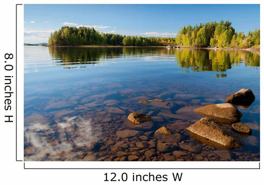 Herbststimmung in Finnland Wall Mural