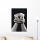 white man hands wrapped rope around wrists victim abused concept Wall Mural