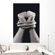 white man hands wrapped rope around wrists victim abused concept Wall Mural