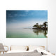 Kinneret, Galilee sea, Israel, Tiberias lake with palms Wall Mural
