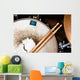 Music background.Drum close up image. Wall Mural