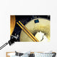 Music background. Drum close up image. Wall Mural