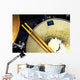 Music background. Drum close up image. Wall Mural