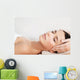 beautiful woman in spa salon having facial Wall Mural
