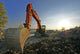 Excavator Wall Mural