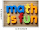 Math is fun concept Wall Mural