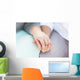Engagement Holding Hands Wall Mural