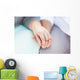 Engagement Holding Hands Wall Mural