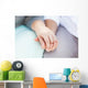 Engagement Holding Hands Wall Mural