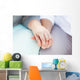 Engagement Holding Hands Wall Mural