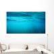 Underwater view with sun beams in turquoise water Wall Mural