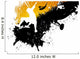 Skateboard Abstract City Background Wall Decal