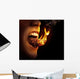 Tongue on fire Wall Mural