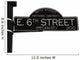 6th Street in Austin Texas Wall Decal
