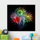Silvester Feuerwerk Wall Mural