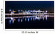 Pier reflecting in the Potomac River at night, in National Harbo Wall Mural