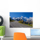 High Alpine road in Austria Wall Mural