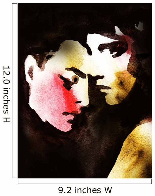 man and woman Wall Mural