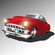 Retro classic car Wall Mural
