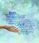 Please Give Generously Wall Mural