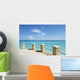 Classic Turquoise Caribbean View in Varadero Cuba Wall Mural