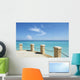 Classic Turquoise Caribbean View in Varadero Cuba Wall Mural
