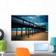 The fishing pier on the beach of Ocean City, Maryland. Wall Mural