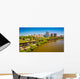 The skyline and James River in Richmond, Virginia. Wall Mural