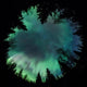 Fisheye of northern lights Wall Mural