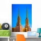 Spires of the Washington DC Mormon Temple, in Kensington, Maryla Wall Mural