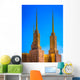Spires of the Washington DC Mormon Temple, in Kensington, Maryla Wall Mural