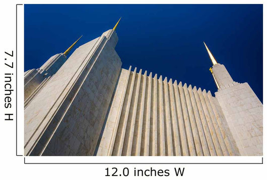 Spires of the Washington DC Mormon Temple in Kensington, Marylan Wall Mural