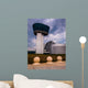 The exterior of the Air and Space Museum Udvar-Hazy Center on a Wall Mural