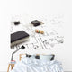 Schematic diagram. Wall Mural