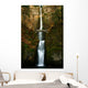 Multnomah Falls in Autumn Wall Mural