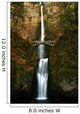 Multnomah Falls in Autumn Wall Mural