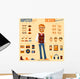 Hipster Character Pack Wall Decal