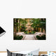 Indoor garden area in the National Gallery of Art in Washington, Wall Mural