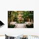 Indoor garden area in the National Gallery of Art in Washington, Wall Mural
