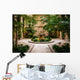 Indoor garden area in the National Gallery of Art in Washington, Wall Mural