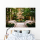 Indoor garden area in the National Gallery of Art in Washington, Wall Mural