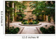 Indoor garden area in the National Gallery of Art in Washington, Wall Mural