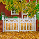 Garden in autumn Wall Mural