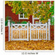Garden in autumn Wall Mural