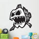 Bad Bones Fish Wall Decal